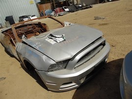 2013 FORD MUSTANG CONVERTIBLE SILVER 3.7 AT F21119